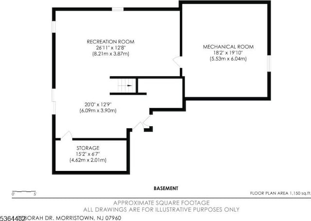1 Deborah Dr, Morris Twp, NJ 07960 - view of property floor plan