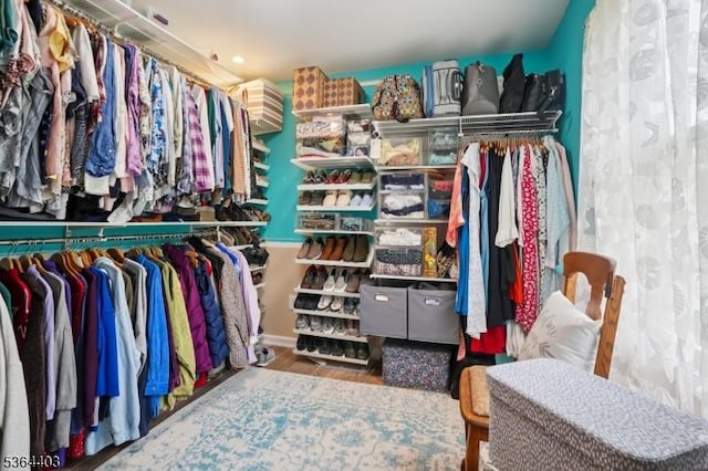 18 Forest Trl, Bernards Twp, NJ 07920 - spacious closet featuring wood finished floors