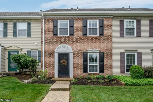 1505 Doolittle Dr, Bridgewater Twp, NJ 08807 - multi unit property with brick siding and a front yard