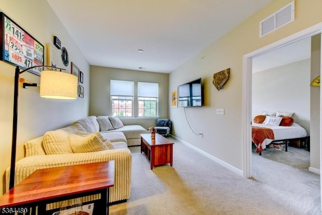 1005 Station Rd, Somerville Boro, NJ 08876 - living area with light colored carpet and baseboards