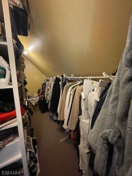 250 Waconia Rd, Vernon Twp, NJ 07422 - walk in closet with lofted ceiling and carpet floors
