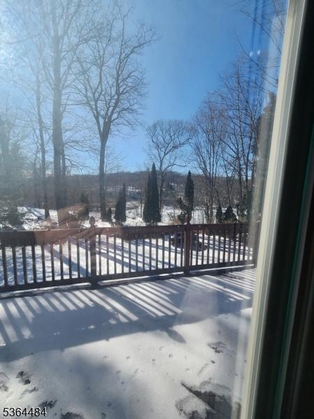 250 Waconia Rd, Vernon Twp, NJ 07422 - view of snow covered deck
