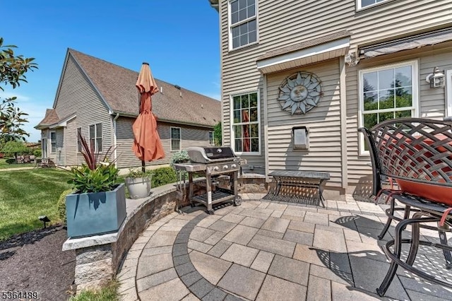 138 Canal Walk Blvd, Franklin Twp, NJ 08873 - view of patio / terrace with grilling area