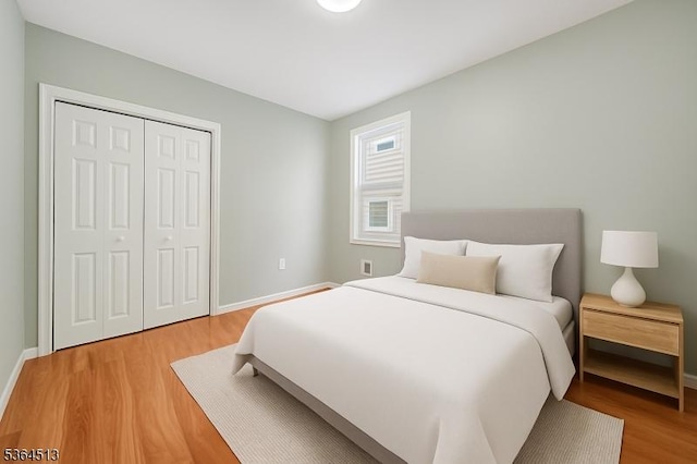 125 Birch St, Bloomfield Twp, NJ 07003 - bedroom featuring wood finished floors and a closet