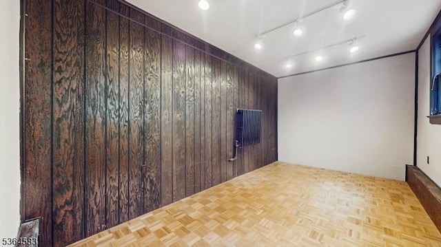 18 Lasalle Ave, Cranford Twp, NJ 07016 - unfurnished room featuring wooden walls