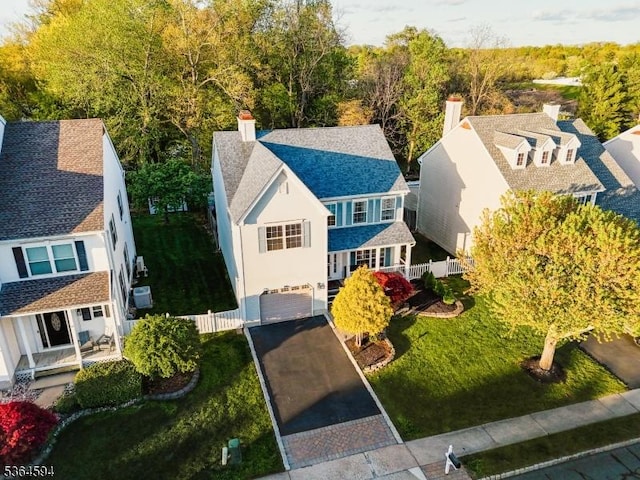 54 Magellan Way, Franklin Twp, NJ 08823 - aerial view of property and surrounding area