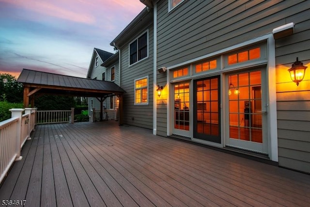 75 Keystone Ct, Bernards Twp, NJ 07920 - deck featuring a gazebo