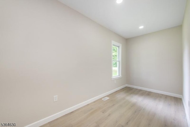 2 New Mashipacong Rd, Montague Twp, NJ 07827 - spare room with recessed lighting and light wood-style floors