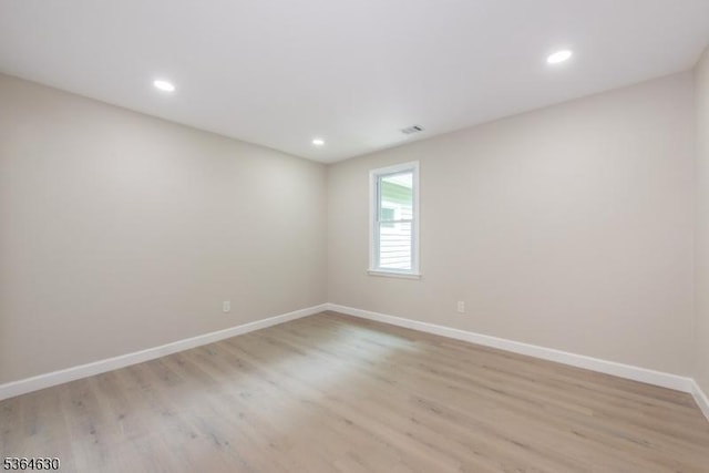 2 New Mashipacong Rd, Montague Twp, NJ 07827 - spare room with light wood-style floors and recessed lighting