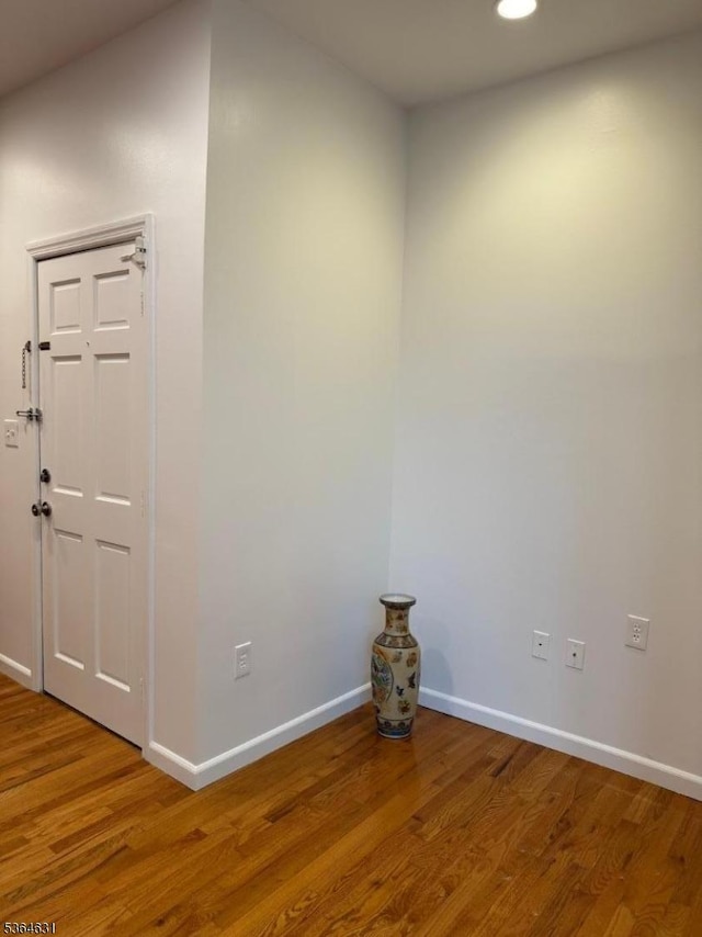 720 Boulevard, Weehawken Twp., NJ 07086 - empty room with light wood-style floors and recessed lighting