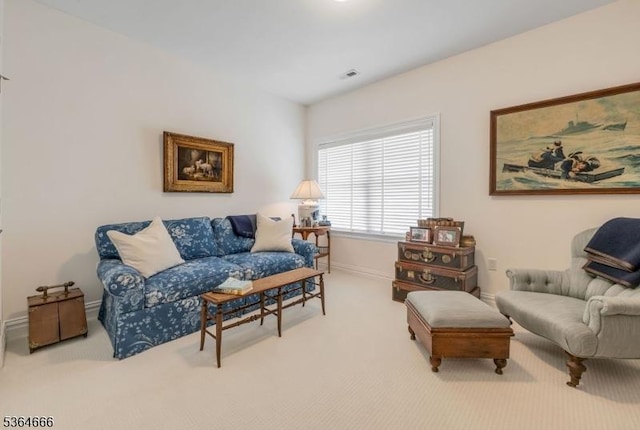 19 Whitney Farm Pl, Morris Twp, NJ 07960 - living area featuring carpet floors and baseboards