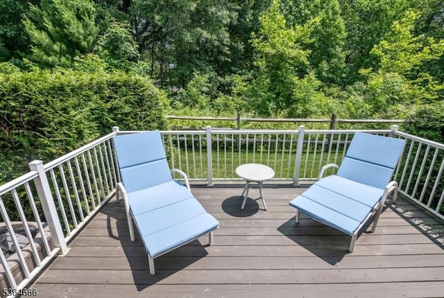 19 Whitney Farm Pl, Morris Twp, NJ 07960 - view of wooden deck