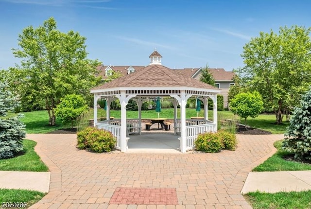 19 Whitney Farm Pl, Morris Twp, NJ 07960 - view of property's community featuring a gazebo