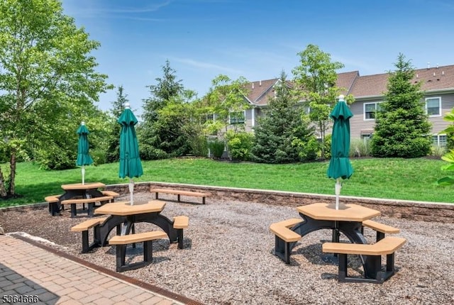 19 Whitney Farm Pl, Morris Twp, NJ 07960 - view of property's community featuring a lawn