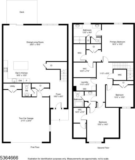19 Whitney Farm Pl, Morris Twp, NJ 07960 - view of property floor plan