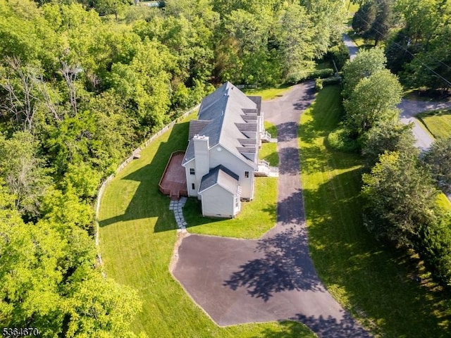 56 Rainbow Hill Rd, East Amwell Twp, NJ 08822 - aerial view of property and surrounding area featuring a forest