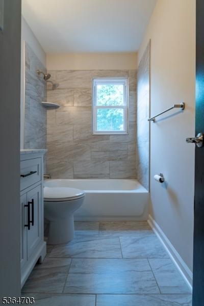 123 Baier Ave, Franklin Twp, NJ 08873 - full bathroom featuring vanity and shower / bathtub combination