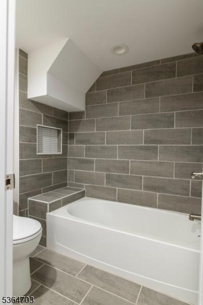 123 Baier Ave, Franklin Twp, NJ 08873 - full bathroom with tile patterned flooring and bathtub / shower combination