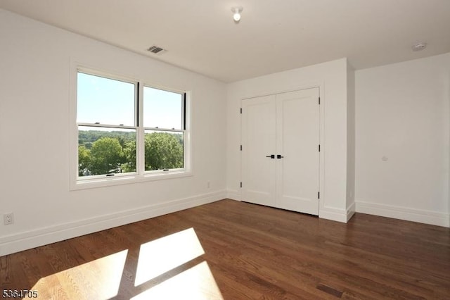 17 Mountain Ave, Mahwah Twp, NJ 07430 - unfurnished bedroom with wood finished floors and a closet