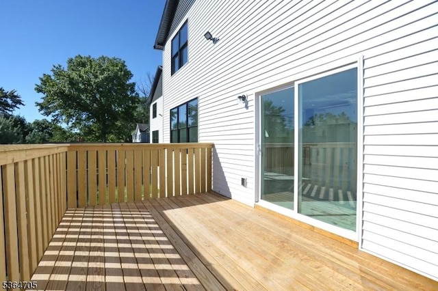 17 Mountain Ave, Mahwah Twp, NJ 07430 - view of deck