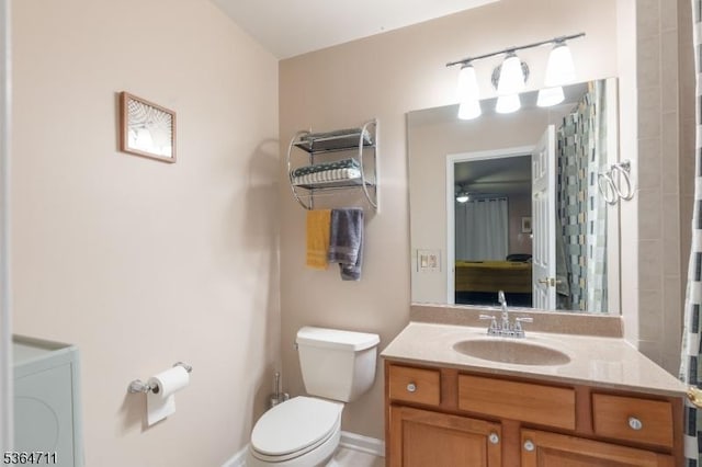 746 Green Ln, Union Twp, NJ 07083 - bathroom with toilet and vanity