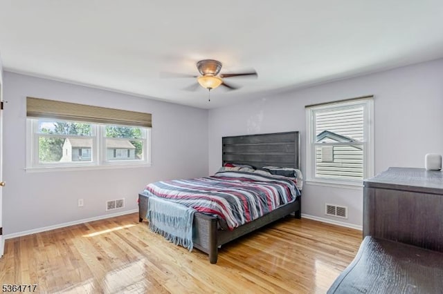 96 Reinhold Ter, Union Twp, NJ 07083 - bedroom featuring light wood-style floors and ceiling fan