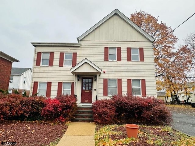 221 Main St, Millburn Twp, NJ 07041 - view of front of home with board and batten siding