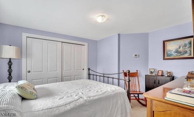15 Parker St, East Brunswick Twp, NJ 08816 - bedroom with a closet and light carpet