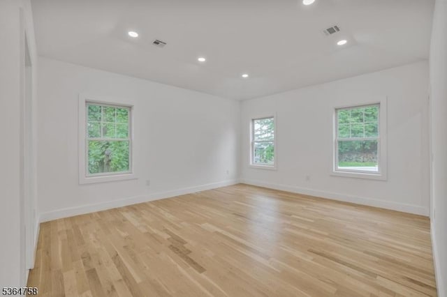 332 Springfield Ave, Westfield Town, NJ 07090 - unfurnished room featuring light wood-type flooring and recessed lighting