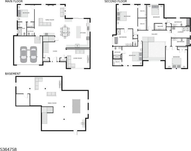 332 Springfield Ave, Westfield Town, NJ 07090 - view of floor plan / room layout