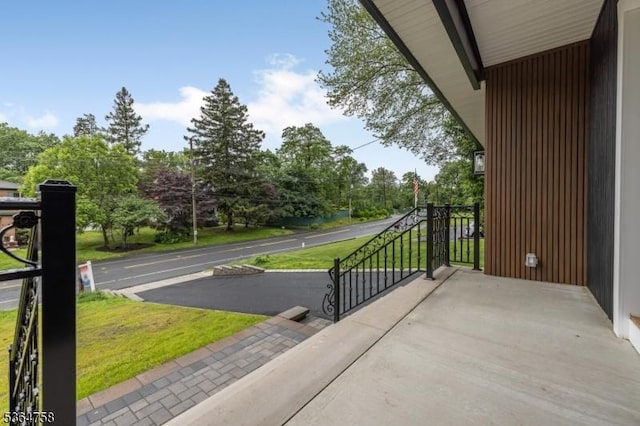 332 Springfield Ave, Westfield Town, NJ 07090 - balcony with view of scattered trees