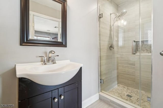 458 Midland Ave, Pompton Lakes Boro, NJ 07442 - full bath featuring vanity and a shower stall