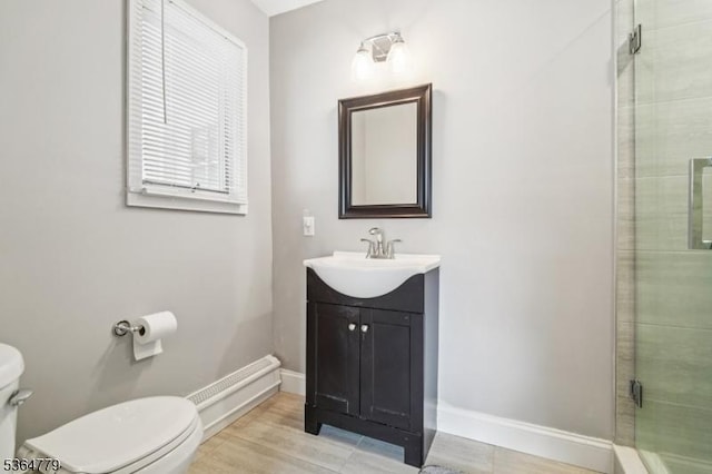 458 Midland Ave, Pompton Lakes Boro, NJ 07442 - full bathroom featuring vanity and a shower stall