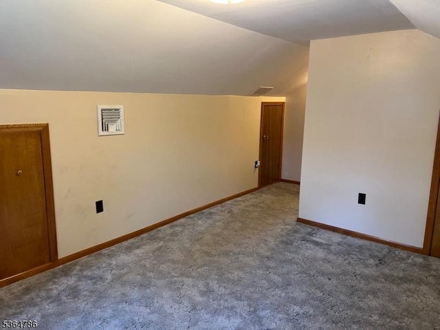 797 Chestnut St, Union Twp, NJ 07083 - bonus room featuring vaulted ceiling and carpet