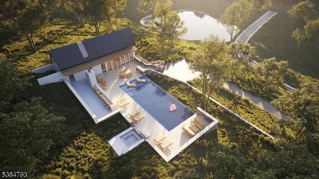 171 Campbell Rd, Bernardsville Boro, NJ 07924 - aerial view of property and surrounding area