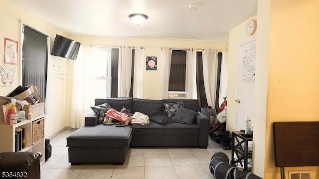 1371 Clinton Ave, Irvington Twp, NJ 07111 - living area with tile patterned floors