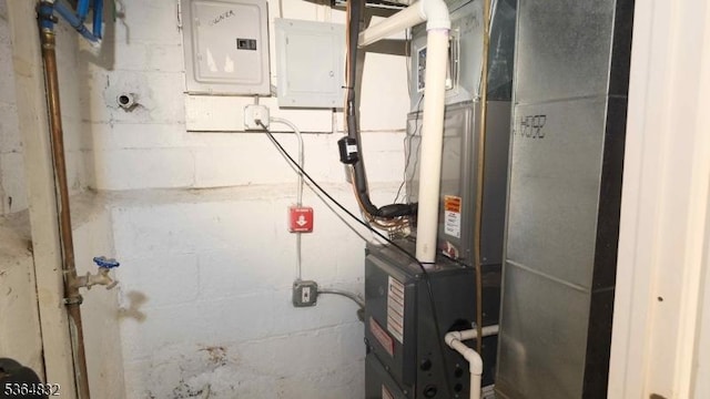 1371 Clinton Ave, Irvington Twp, NJ 07111 - utilities with electric panel and heating unit