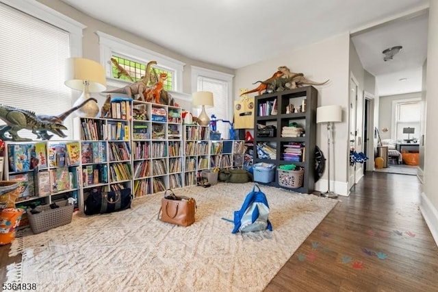 29 Pitt St, Bloomfield Twp, NJ 07003 - sitting room featuring wood finished floors and baseboards