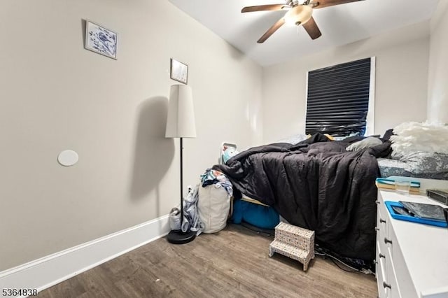 29 Pitt St, Bloomfield Twp, NJ 07003 - bedroom with wood finished floors and ceiling fan