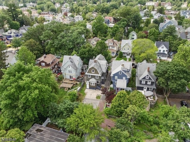 9 Vincent Pl, Montclair Twp, NJ 07042 - aerial perspective of suburban area