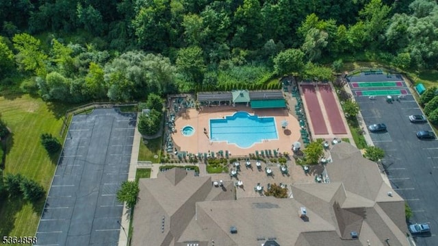 1409 Warrens Way Unit 1409, Wanaque Boro, NJ 07465 - view of property location with a pool area