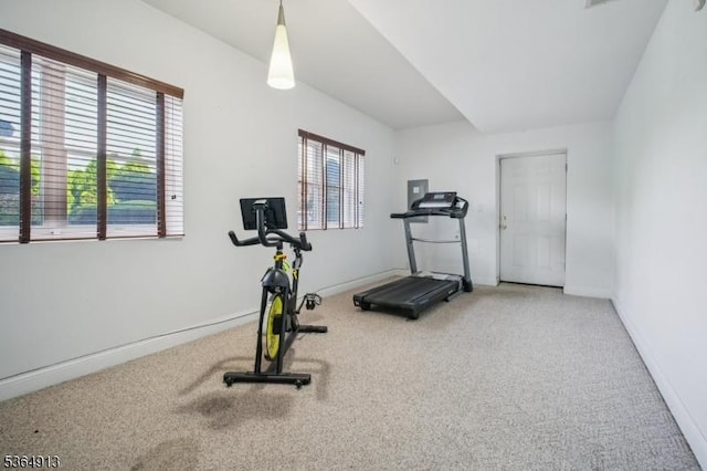 286 Meadow Rd Unit Rt17, Serv Rutherford Boro, NJ 07070 - exercise room with carpet