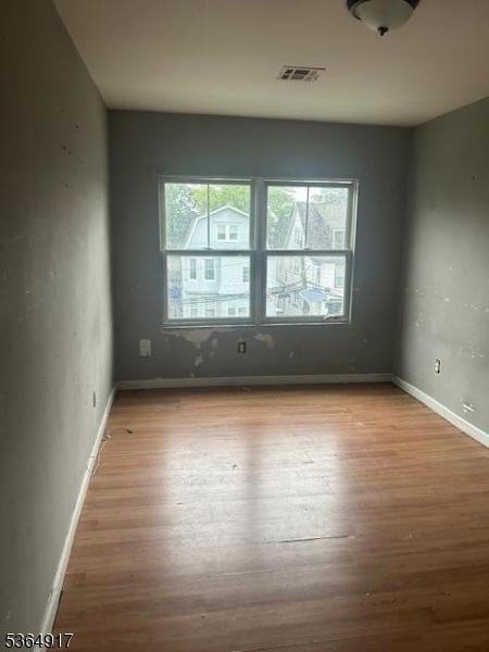 124 Shephard Ave, Newark City, NJ 07112 - unfurnished room featuring wood finished floors and baseboards