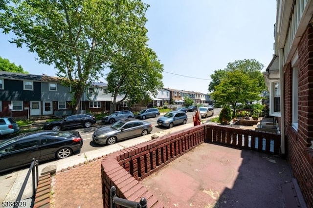 317 Stevens Ave, Jersey City, NJ 07305 - view of patio with a residential view