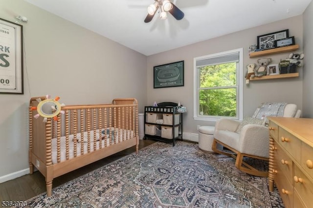 25 Old Turnpike Rd, Washington Twp, NJ 07865 - bedroom featuring wood finished floors and ceiling fan