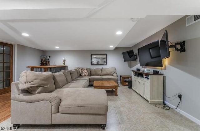 25 Old Turnpike Rd, Washington Twp, NJ 07865 - living area with recessed lighting