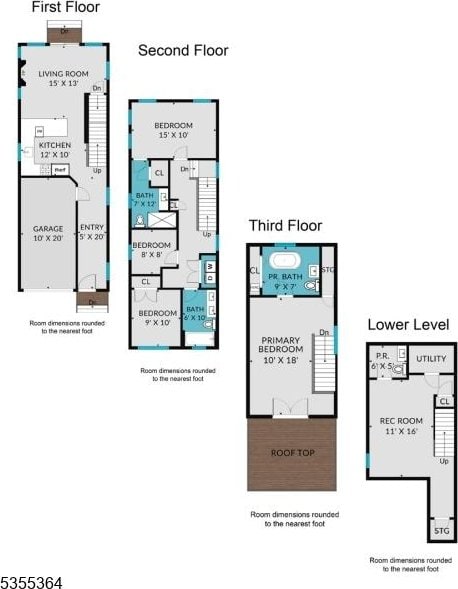 944 Orange Ave, Cranford Twp, NJ 07016 - view of home floor plan