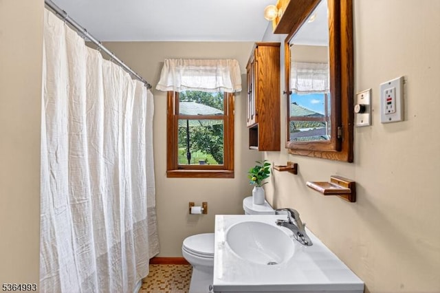 1033 Huff Ave, Manville Boro, NJ 08835 - bathroom featuring vanity and a shower with curtain