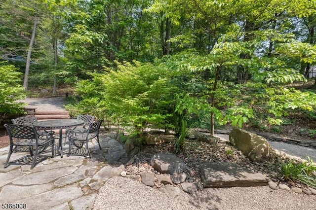 16 Forest Dr, Hampton Twp, NJ 07860 - view of patio / terrace featuring outdoor dining area