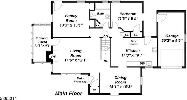 120 Meadowbrook Dr, North Plainfield Boro, NJ 07062 - view of home floor plan